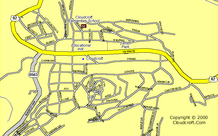 cloudcroft-map-printable