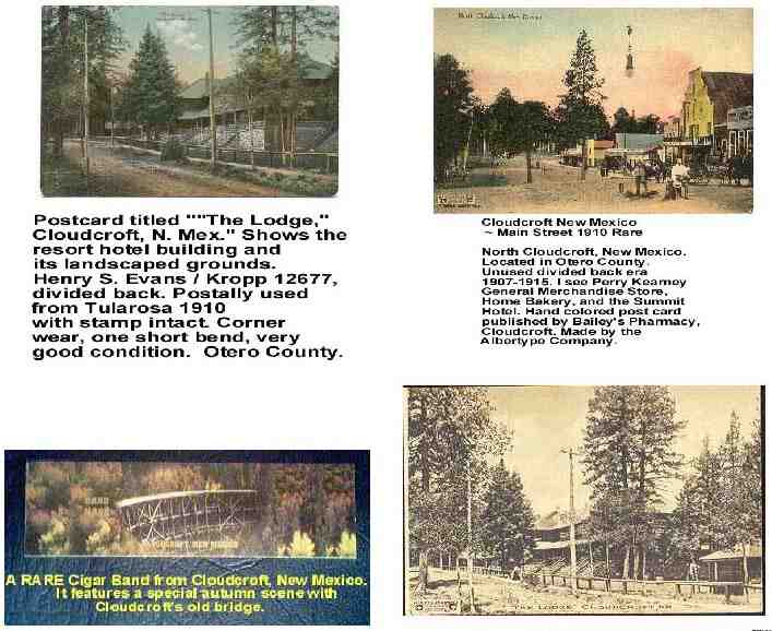 More Cloudcroft Postcards
