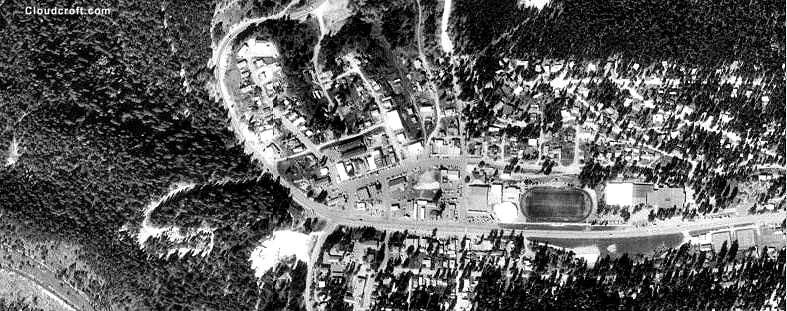 Satellite View of Cloudcroft