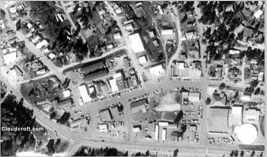Satellite View of Cloudcroft